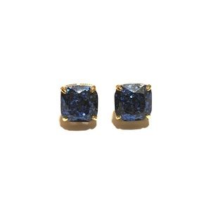 kate spade Jewelry - Kate Spade dark blue glitter studs kate spade Jewelry - Kate Spade dark blue glitter studs